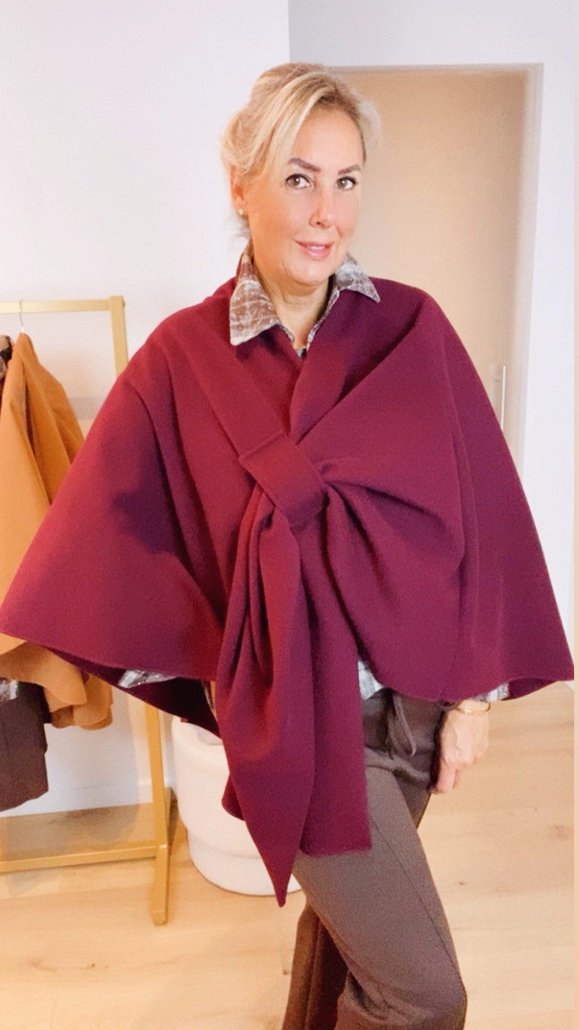 OMSLAGDOEK GABY BURGUNDY