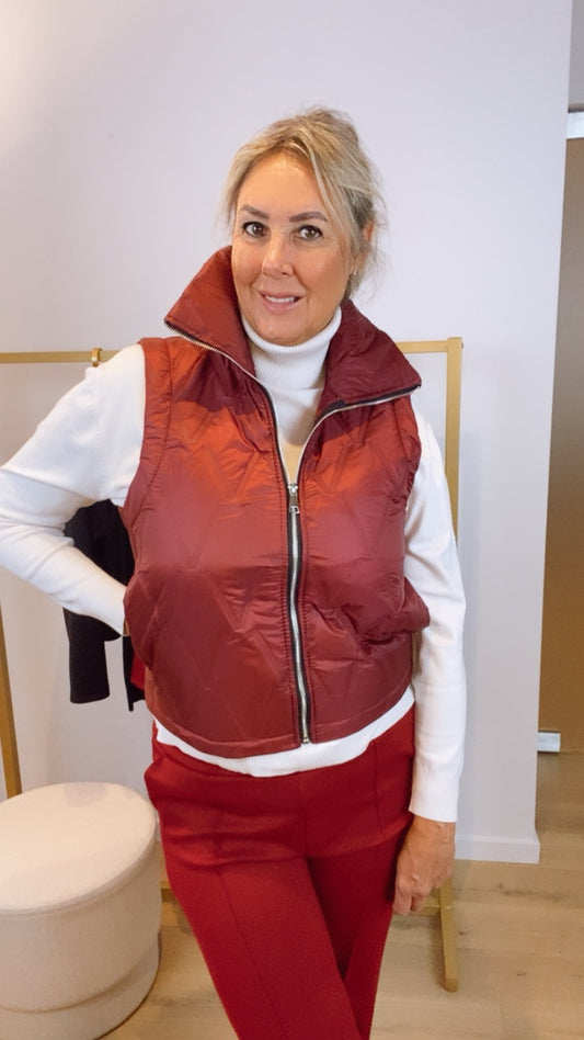 BODYWARMER SAM RED