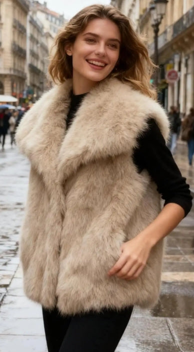 JACKET FAUX FUR DEWI