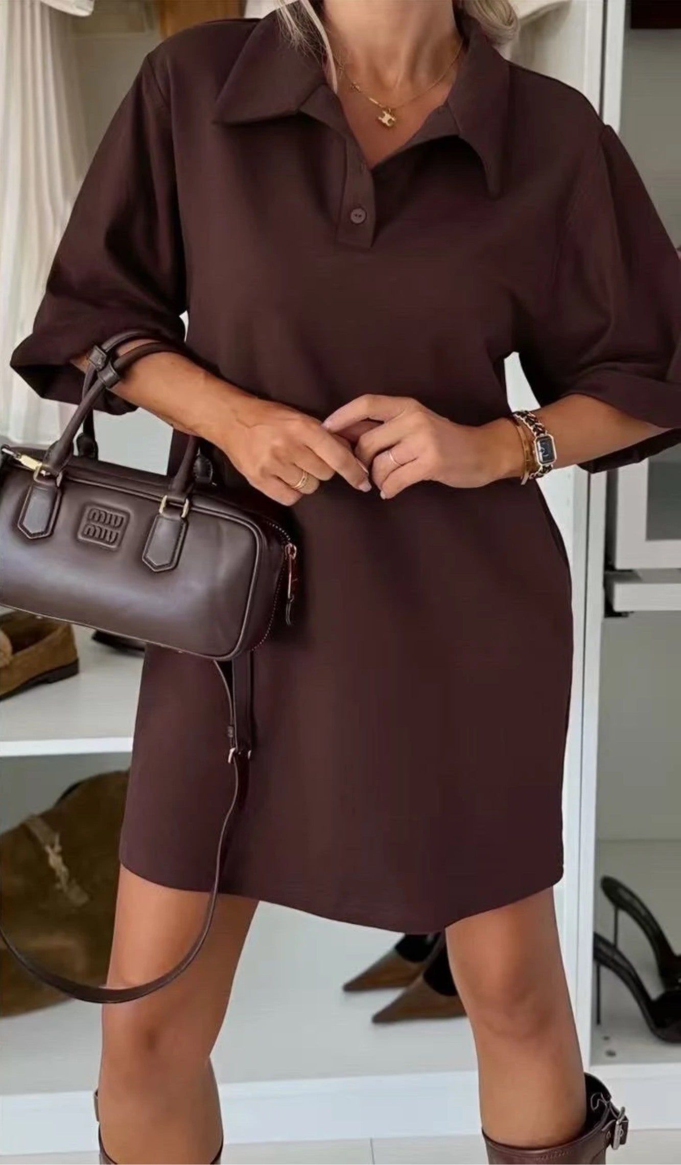 POLO JURK  CHOCO