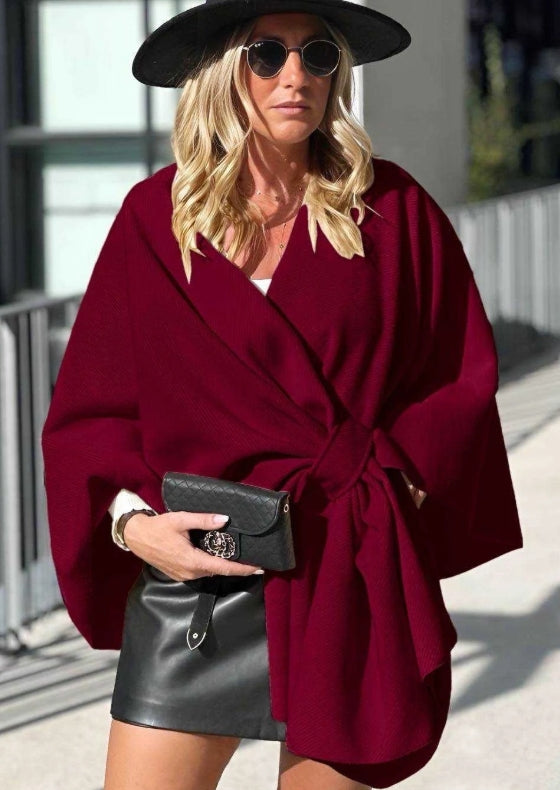 OMSLAGDOEK GABY BURGUNDY