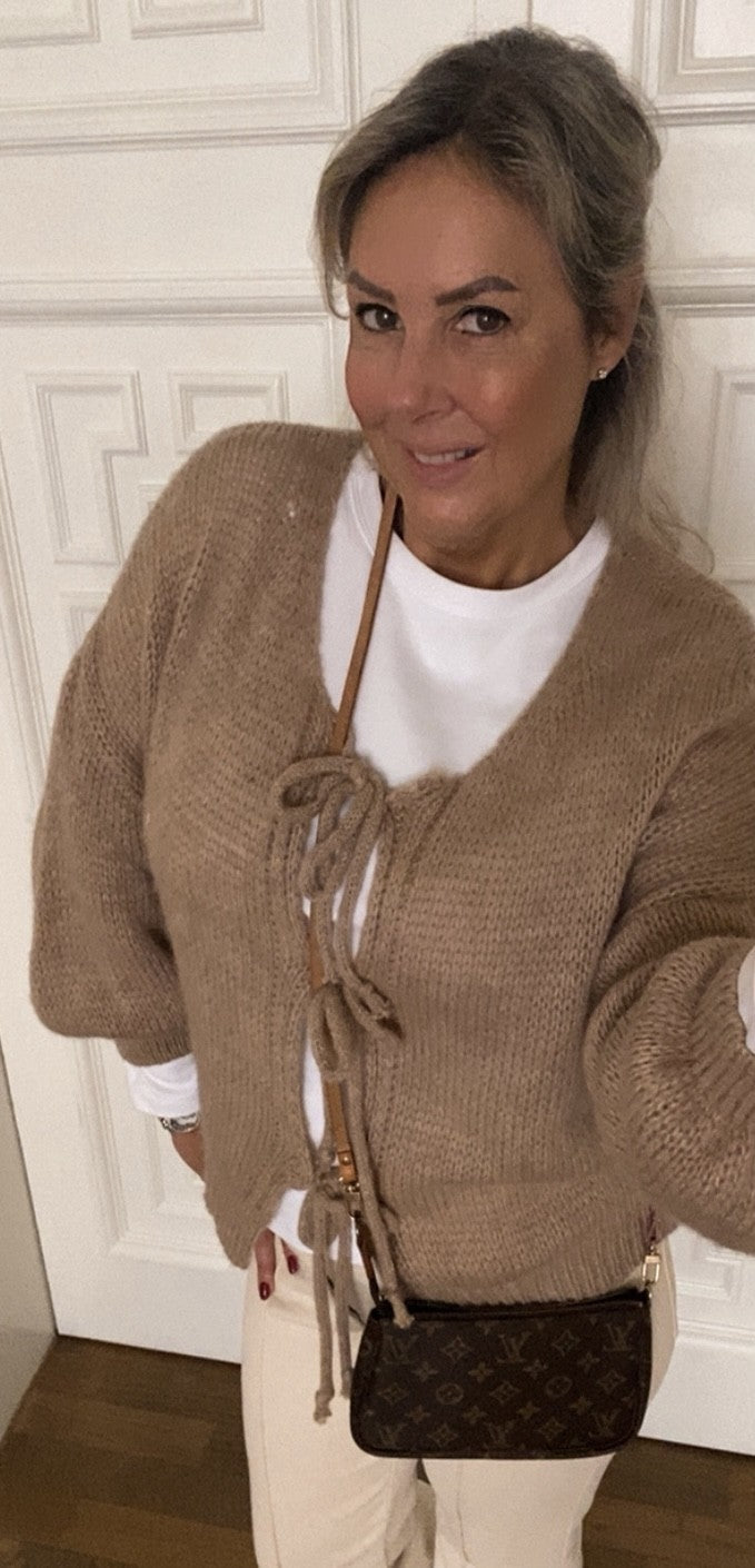 VEST AMAYA CAMEL