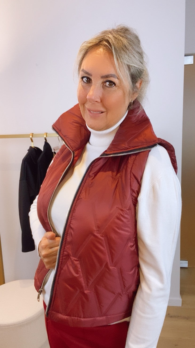 BODYWARMER SAM RED
