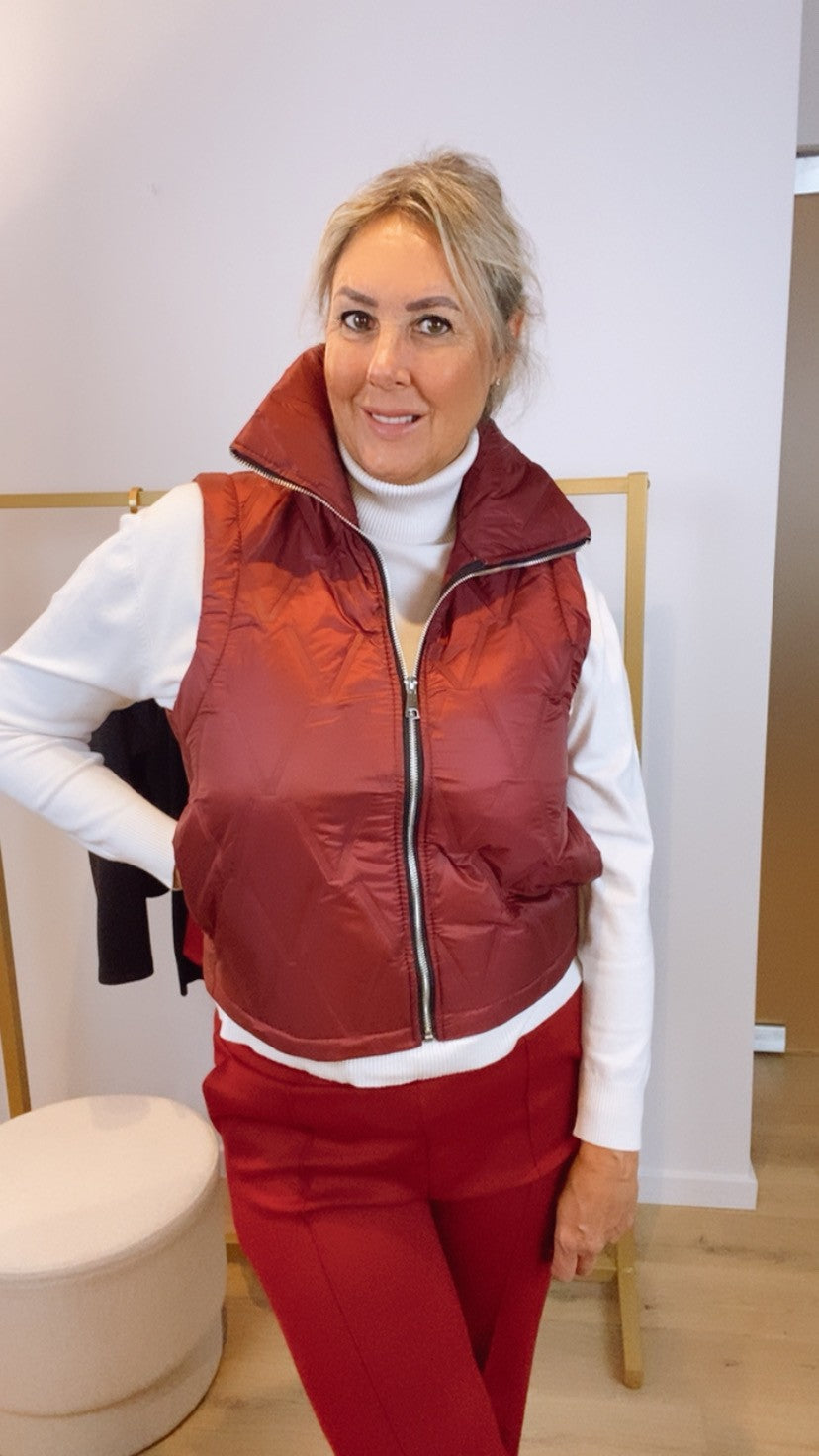 BODYWARMER SAM RED