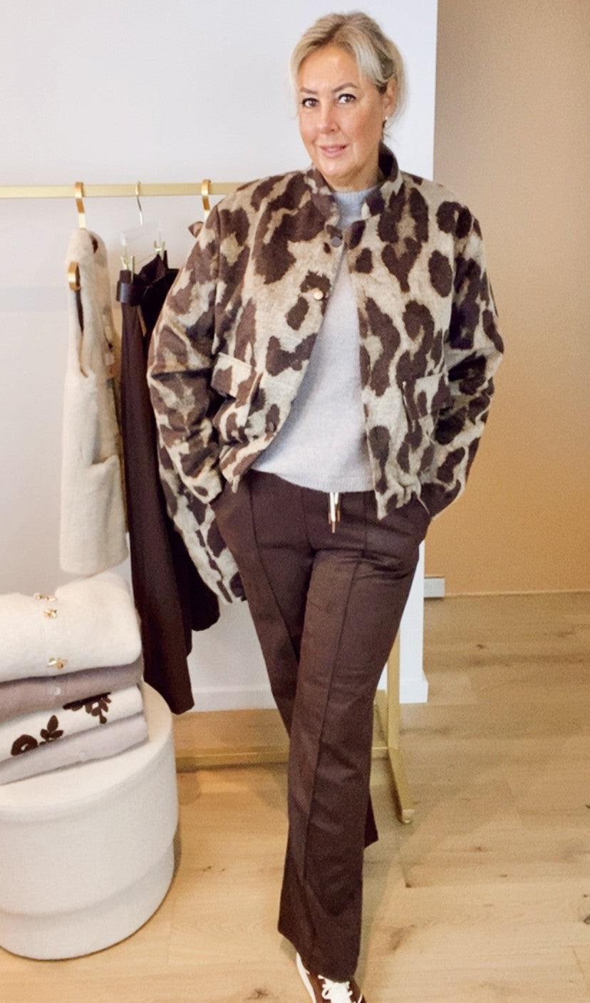 BROEK JOGGER ZARA BROWN